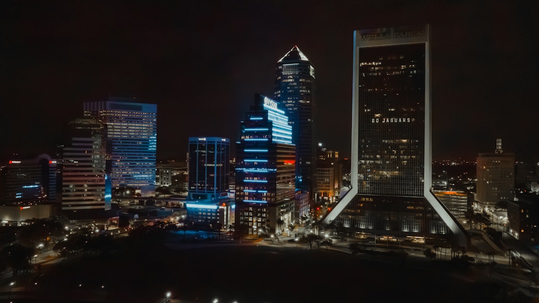 🎓 Conclusion by Jax Facts a view of a city at night with a lot of lights